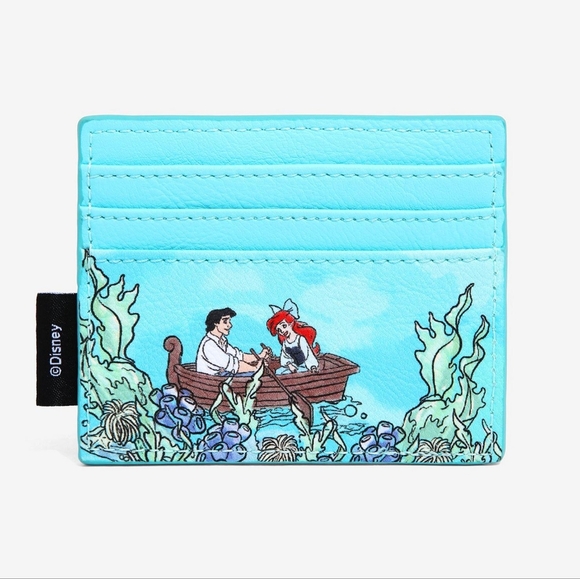 Loungefly Handbags - Loungefly Disney The Little Mermaid Kiss the Girl Cardholder